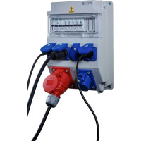 Щит с розетками навесной Combox 11 EVOL 0102-013-1