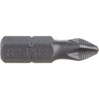 Биты кованые Профи односторонние (2 шт; PH2; 25 мм; сталь S2) FIT 57502