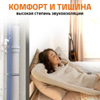 Редукция бесшумной канализации Ostendorf Skolan Safe 110х58 мм SKR 335720