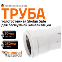 Труба Ostendorf SKEM 90x250 мм 334010