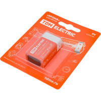 Элемент питания TDM ELECTRIC 6LR61 Крона 9V BP-1 SQ1702-0013