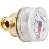 Счетчик горячей воды (Ду=15мм, L=80мм, Qном=1,5 м3/ч) ITELMA WFW20.D080 WFW20.D080-0-R-L-0-IP54