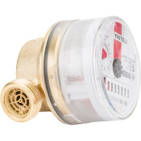 Счетчик горячей воды (Ду=15мм, L=80мм, Qном=1,5 м3/ч) ITELMA WFW20.D080 WFW20.D080-0-R-L-0-IP54