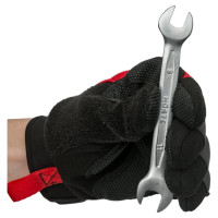 Двусторонний гаечный ключ HORTZ 9x11 хромирование HOR 102217