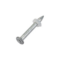 Стальной оцинкованный гвоздь с пластиковой шайбой LIXIE 100 шт./уп. DN-32-P8