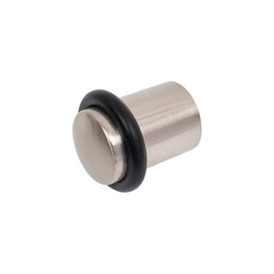 Дверной ограничитель, диаметр 20 мм, высота 30 мм, матовый никель Vantage DS1SN