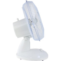 Настольный вентилятор Optima 390мм, 270мм, 25Вт, 2 скорости, 1шт.упак. белый ODF-25W 3000187