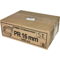 Пряжка Кордленд стальная, 16x29x3 мм, для ПП/ПЭТ ленты 15-16 мм, 1000 шт. PR-16 KREP-00184