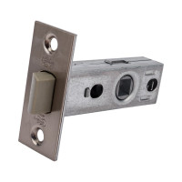 Межкомнатная пластиковая защелка Вантаж матовый никель Р45SN