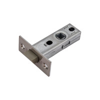 Межкомнатная пластиковая защелка Вантаж матовый никель Р45SN