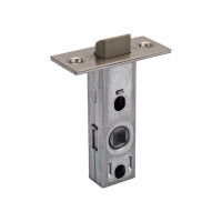 Межкомнатная пластиковая защелка Вантаж матовый никель Р45SN