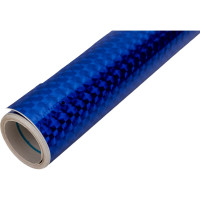 Самоклеящаяся плёнка FARBE (голография синяя; 0.45x2 м) 6026