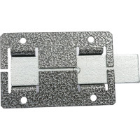 Дверная задвижка РемоКолор (с полимерным покрытием; движок; 130x30 мм) 70-0-142