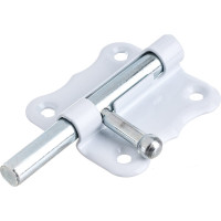 Накладная задвижка РемоКолор (фигурная; с полимерным покрытием; 50 мм) 70-0-195