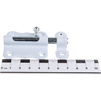 Накладная задвижка РемоКолор (фигурная; с полимерным покрытием; 50 мм) 70-0-195