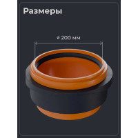 Переход для врезки в колодец по месту Агросток Ду 200 30651