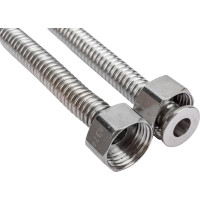 Гибкая сильфонная подводка для смесителя Kopfgescheit 1/2"хM10, 40 см KG-A374 комплект из двух штук KG-A374х2