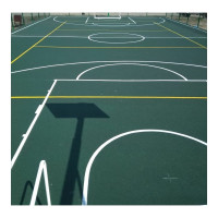 Покрытие из резиновой крошки ООО Амортекс 1500x6000x10 мм цвет зелёный 0056