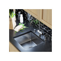 Мойка для подстольного монтажа MIXLINE PRO 45x42х20 см, толщина 3 мм, выпуск 3 1/2, с сифоном, сатин 548564