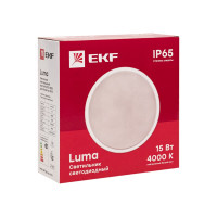 Настенно-потолочный светодиодный светильник EKF ДПО-2003-K 15Вт 4000К IP65 PROxima BKL-2003-R-15-4000