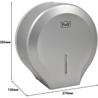 Диспенсер туалетной бумаги Puff хром, ABS-пластик Рuff-7130S 1402.006