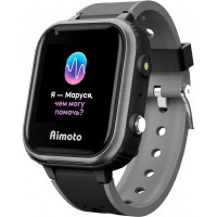 Детские умные часы с голосовым помощником Маруся Aimoto IQ 4G черные 8108802