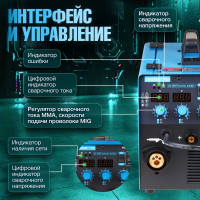 Сварочный полуавтомат SOLARIS MULTIMIG-224