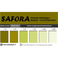 Колеровочная паста SAFORA фисташка 100 мл 15