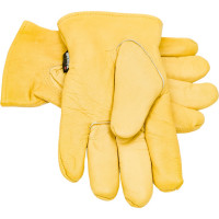 Утепленные кожаные перчатки из лицевой кожи S. GLOVES NEMAN размер 12 31998-12