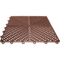 Садовые дорожки, покрытие для сада, дачи, террасы, бассейна ПластФактор City 1 кв.м, коричневый 4630027111647