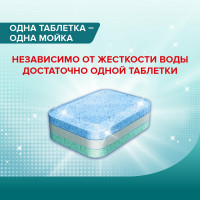 Таблетки для посудомоечных машин LAIMA DELUXE All in 1 100 шт, растворимая оболочка 607609