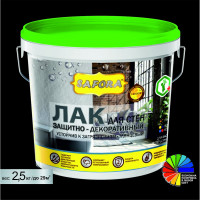 Лак для стен глянцевый акриловый SAFORA 2.5 л L3