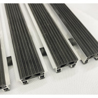 Грязезащитная придверная решетка ООО ПК ЦентрВход Эксперт резина, размер 390x590 мм 731EX001