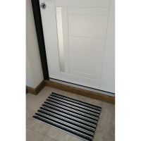 Грязезащитная придверная решетка ООО ПК ЦентрВход Эксперт ворс-щетка, размер 390x590 мм 731EX006