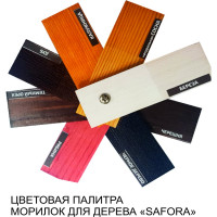 Морилка для дерева SAFORA водная, береза, 500 мл 001