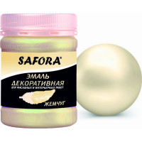 Эмаль перламутровая SAFORA жемчуг ЭМ104/1