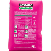 Выравнивающая шпатлевка БОЛАРС 2100 25 кг 00000007454