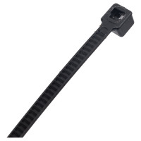 Стяжки Strong нейлоновые, черные, 2.5x100 мм, 100 шт. СTУ-24125100