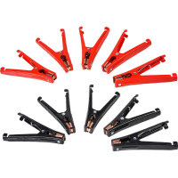 Зажимы (крокодилы) для пусковых проводов Airline XL 600А, 17,5х9 см, 10 штук SA600P10