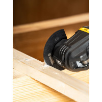 Насадка отрезная полукруг HSS по металлу и дереву 80х1.2 мм мелкий зуб для МФИ Denzel 782301