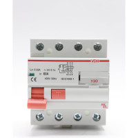 Устройство защитного отключения AKEL VDH-4P-63A-30mA-ТипAC 400678