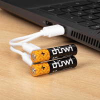 Комплект аккумуляторов duwi AAA 2PACK Li-Ion 1.5V 62012 9