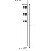Душевая лейка Aquanet AF000-14B 00261832
