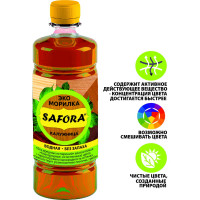 Водная морилка SAFORA для дерева, калужница, 500 мл 003