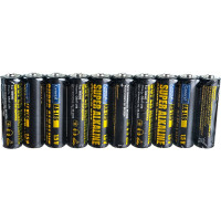 Батарейка General Lighting Systems GBAT-LR6 AA щелочная 10pcs/ shr+box (10/720) 800592