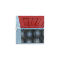 Грязесборный входной резиновый ячеистый коврик LAIMA EXPERT толщина 22 мм, 80x120 см 607813