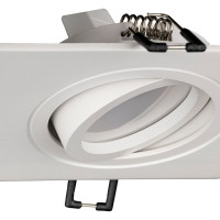 Встраиваемый потолочный светильник RITTER Artin, 2хGU5.3, 175х94х25мм, алюминий, белый 51425 1