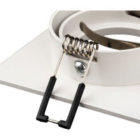 Встраиваемый потолочный светильник RITTER Artin, 2хGU5.3, 175х94х25мм, алюминий, белый 51425 1