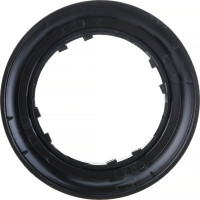 1-постовая рамка LK Studio круглая, черная, LK Vintage-Classic 889108-1