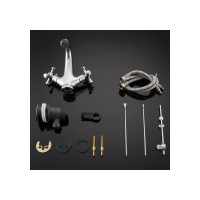 Смеситель для умывальника Gappo 1/2 кер G1042 крест, хром 519391